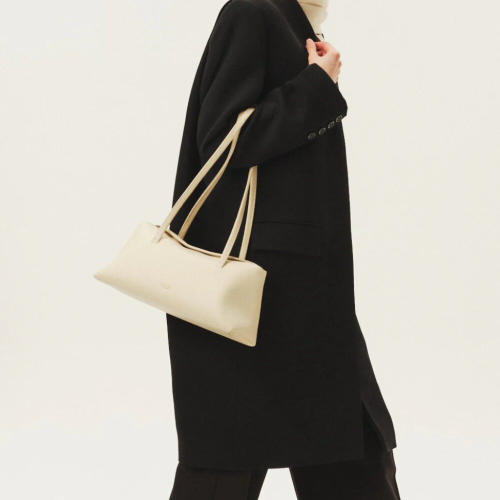 Freja Chrystie Bag in Oat – Vegan Leather (Excellent Condition)